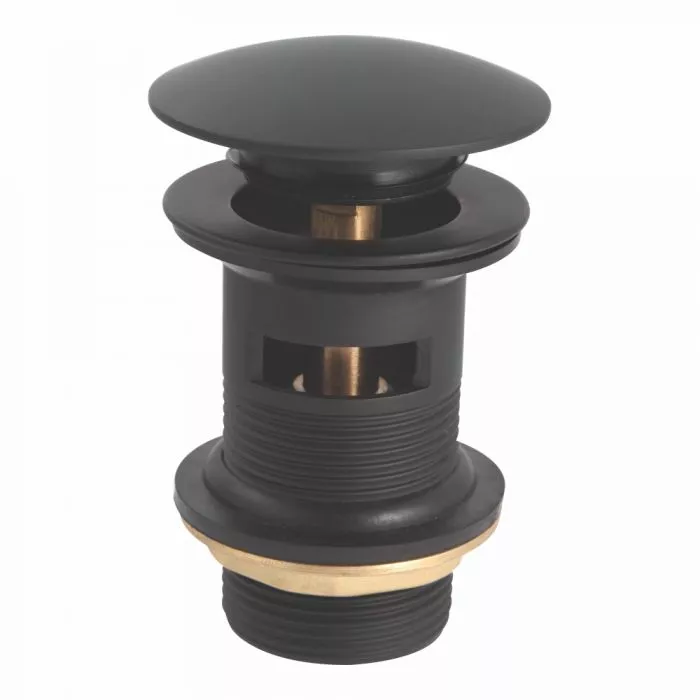 Basin Waste Pop In Matt Black