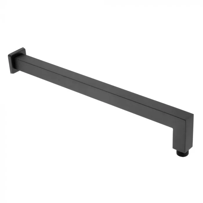 Long Black Shower Arm (Square)