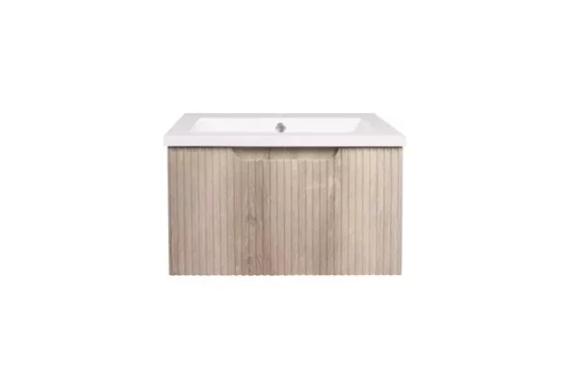 Nautique Oak Fluted Cabinet 2 (211300)