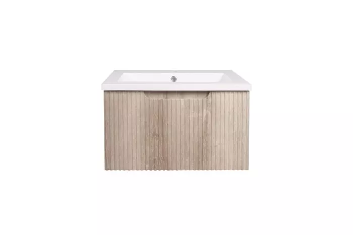 Nautique Oak Fluted Cabinet 2 (211300)