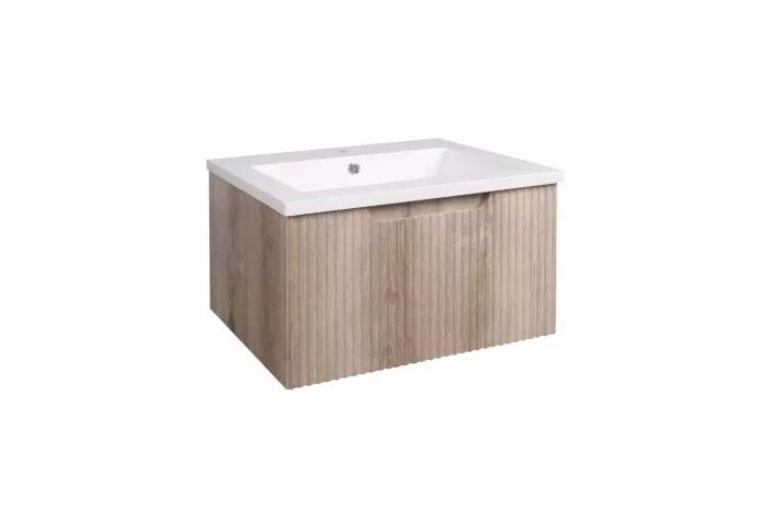 Nautique Oak Fluted Cabinet 2 (211300) - Image 2