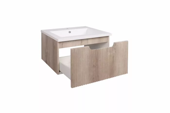 Nautique Oak Fluted Cabinet 2 (211300) - Image 4