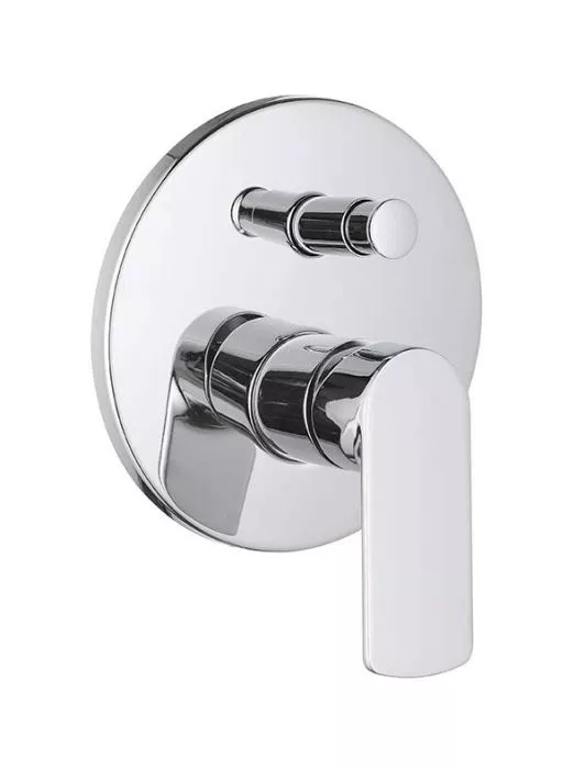 Savole Chrome Bath/ Shower Undertile Diverter Mixer