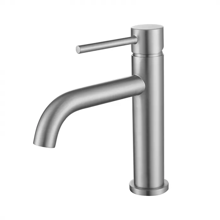 Stylet Satin Nickel Basin Mixer