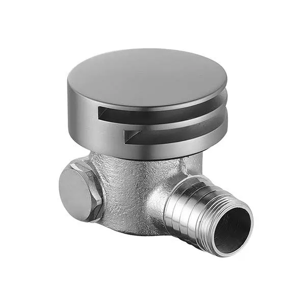 Round Bath Spout Satin Nickel