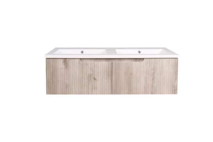 Nautique Oak Fluted Cabinet 4 (211360)