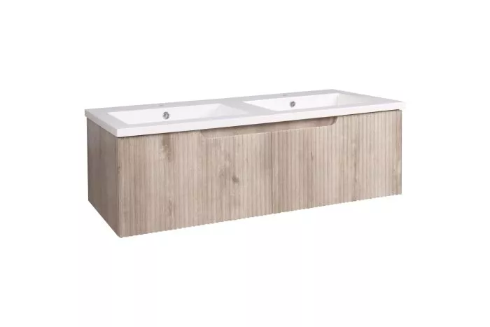 Nautique Oak Fluted Cabinet 4 (211360) - Image 2