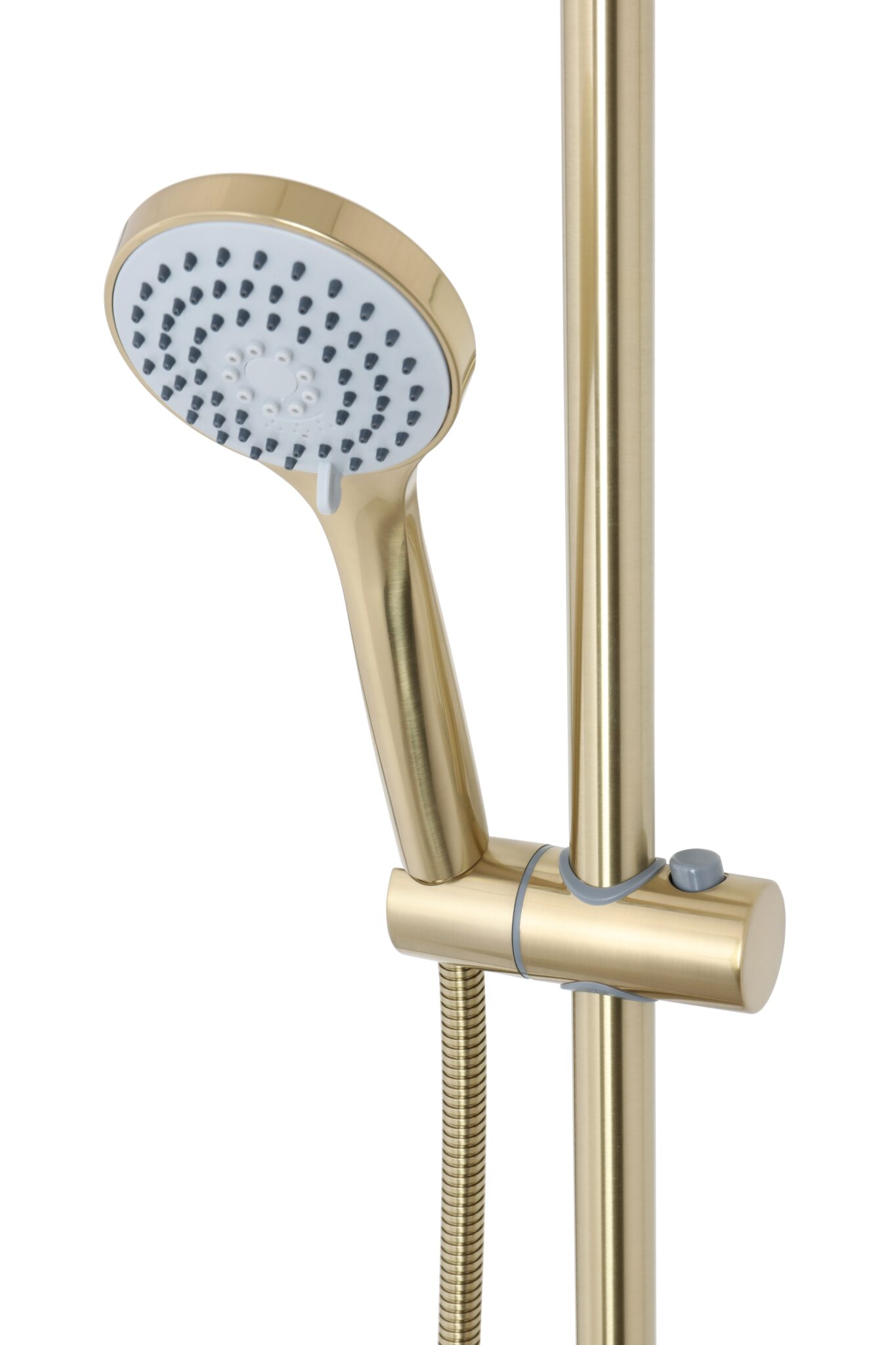 Shower Column Bijiou Durance Wall Mounted With Single Lever Mixer Gold (Includes Shower Rose, Multi-Function Hand Shower And Hose) - Image 3