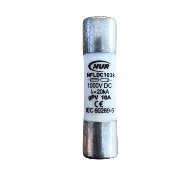 Fuse 1000V Dc 10 X 38A