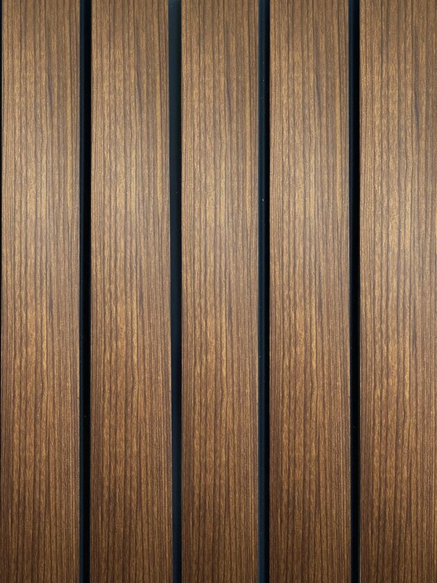Birch Black Slat Wall 2.4m (Per Length)