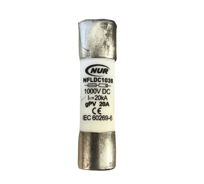 Fuse 1000V Dc 10x38 20A