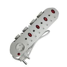 9 Way Multi Plug With Switches