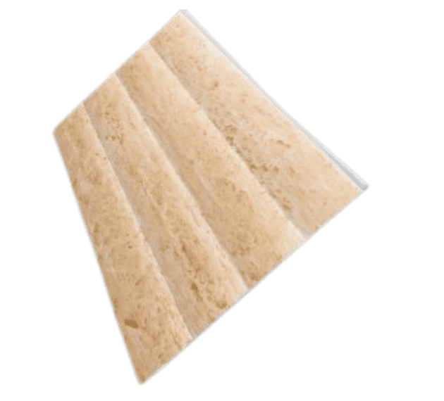 Curve Beige Stone Printed Pvc