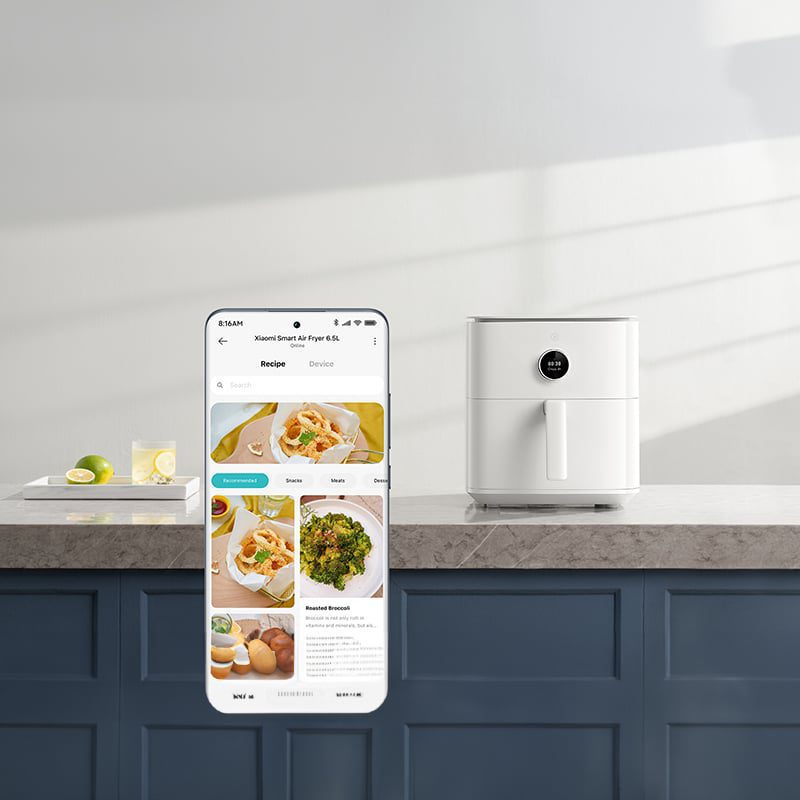 Xiaomi Smart Air Fryer 6.5L White (Bhr7358Eu) - Image 8