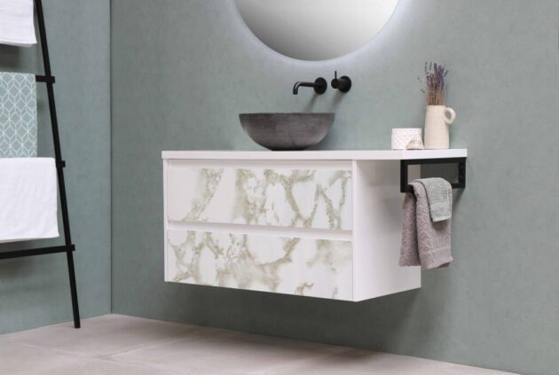 Marble Grey Contact Paper 2M - Image 5