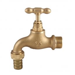 Brass Bib Tap Medium-1/2 3/4Inch (Tap1)
