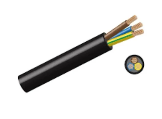 Cabtyre 2.50Mm2X3Nd Blk Pvc (Cabty2.5)