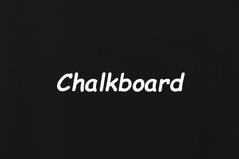 Chalkboard Contact Paper 2M