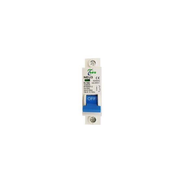 Dinrail Circuit Breaker 16A (Acb16A)