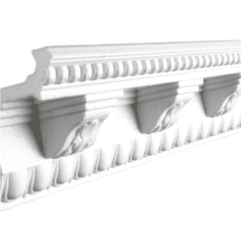 Dm1008-Decorative Polystyrene Cornice 2m
