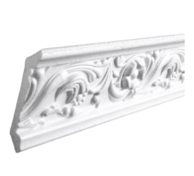 Dm552-Flowers Decorative Polystyrene Cornice