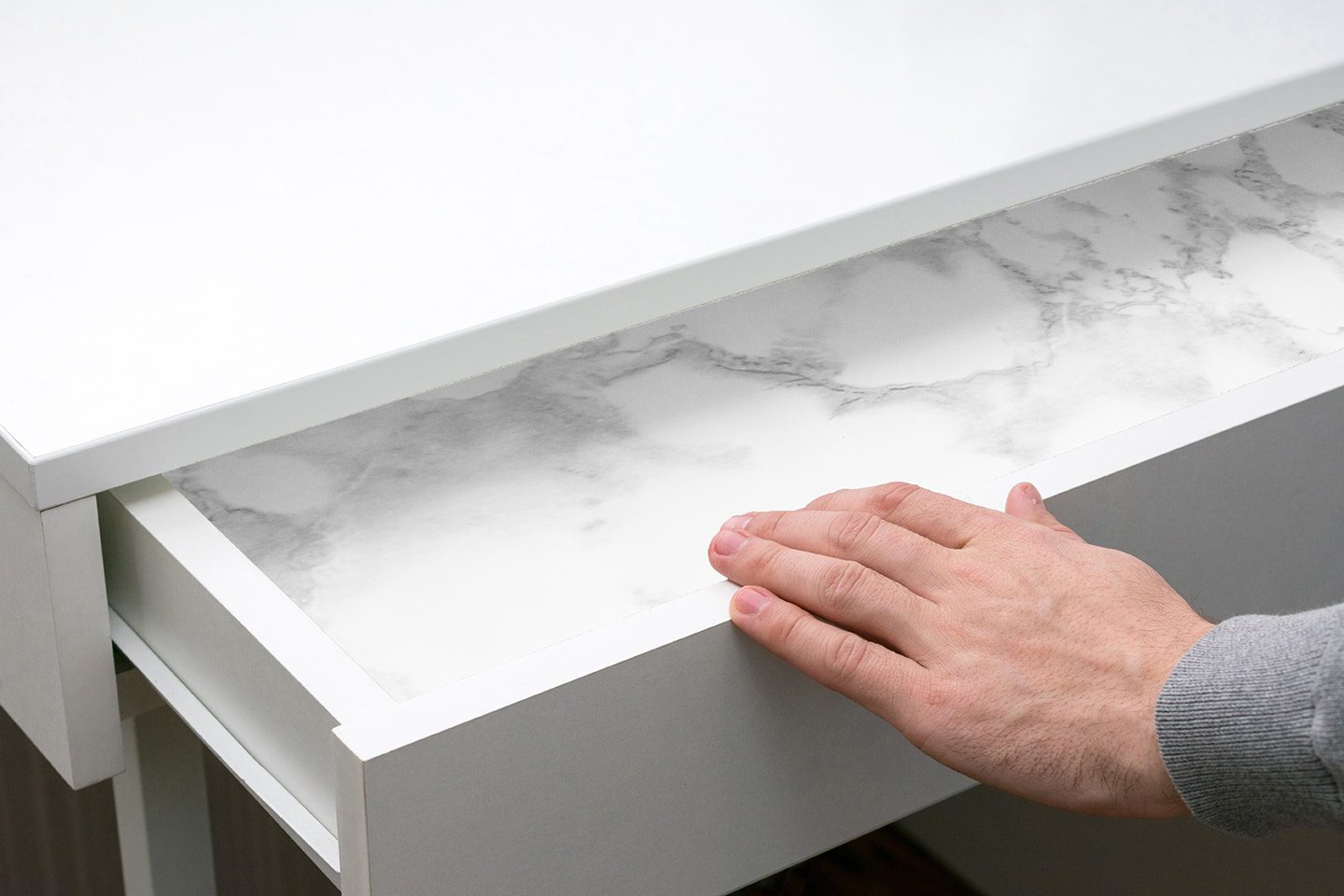 Marble Grey Contact Paper 2M - Image 6
