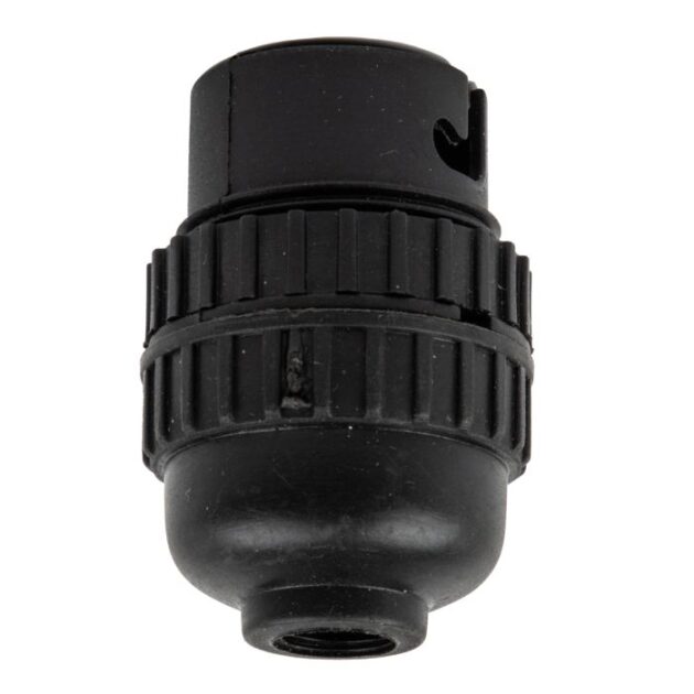 Lh02Bcord Grip Lampholder Black