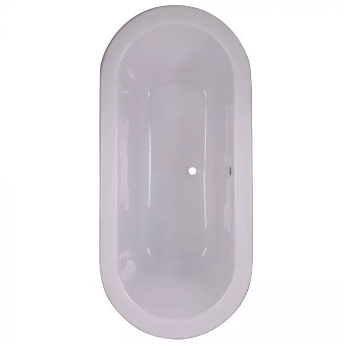 Freestanding Bath Beech Base Lagoon