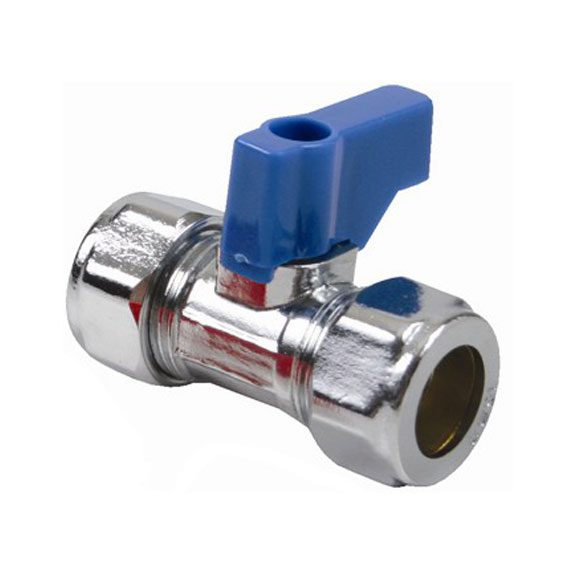 Valve Ball Ballostop Cp M/F Lever Handle (N017P)