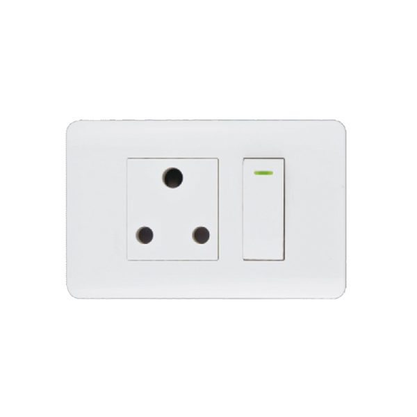 Neu Single Socket 4X2 Horizontal