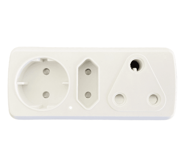 Reddison Adaptor 1x16A 3Pin; 2x5A 2Pin