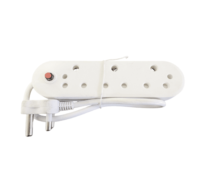 3 Way Multiplug Cord+Plug Reddison