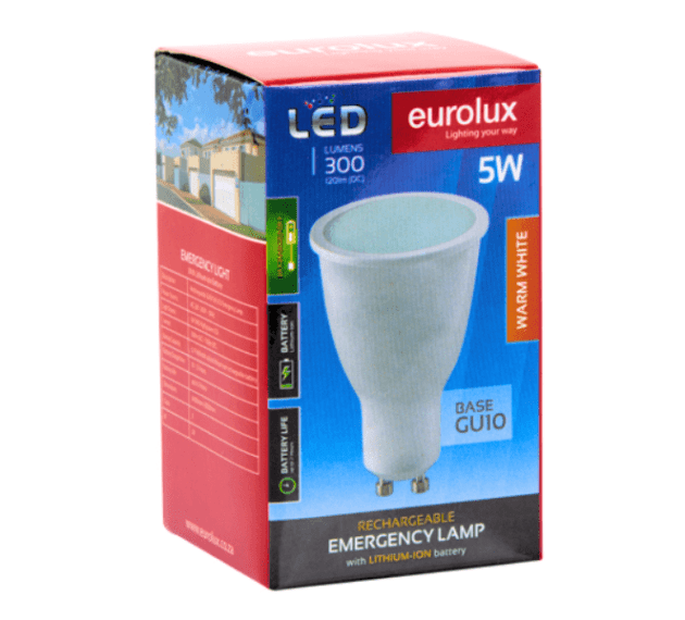 Rechargeable Led Lamp Gu10 5W 