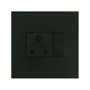 Single Socket 4x4 Black