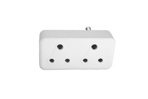 SR Electrical 2x16A Adaptor