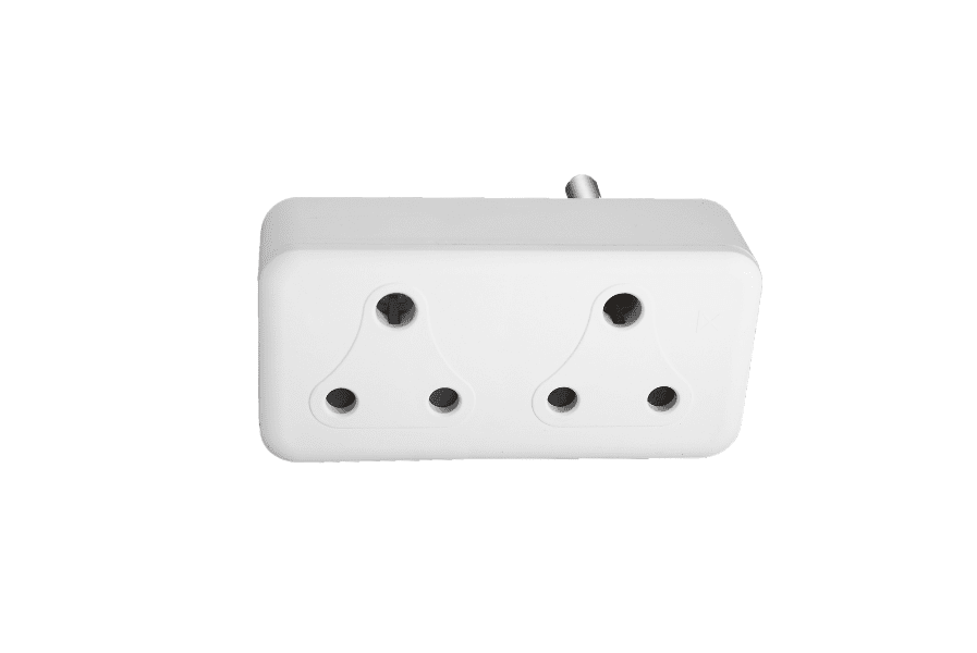 SR Electrical 2x16A Adaptor