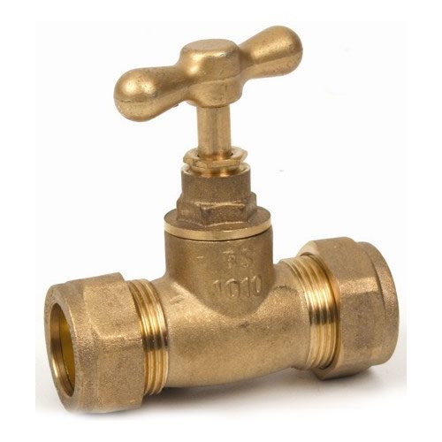 Stop Tap Cxc 22Mm Brass (Cxst22B)