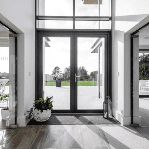 Origin Large Pane Doors Double