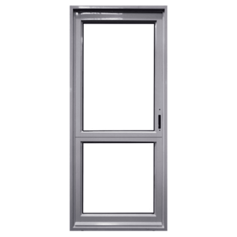 Origin Large Pane Doors Single With Midrail