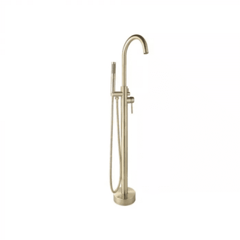 Bijiou Stylet Gold Bath Mixer.