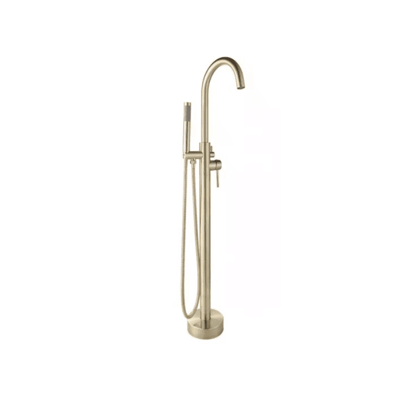 Bijiou Stylet Gold Bath Mixer.