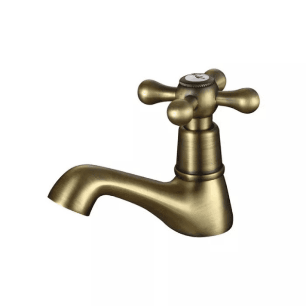 Bijiou Adour Basin Pillar Tap Gold.