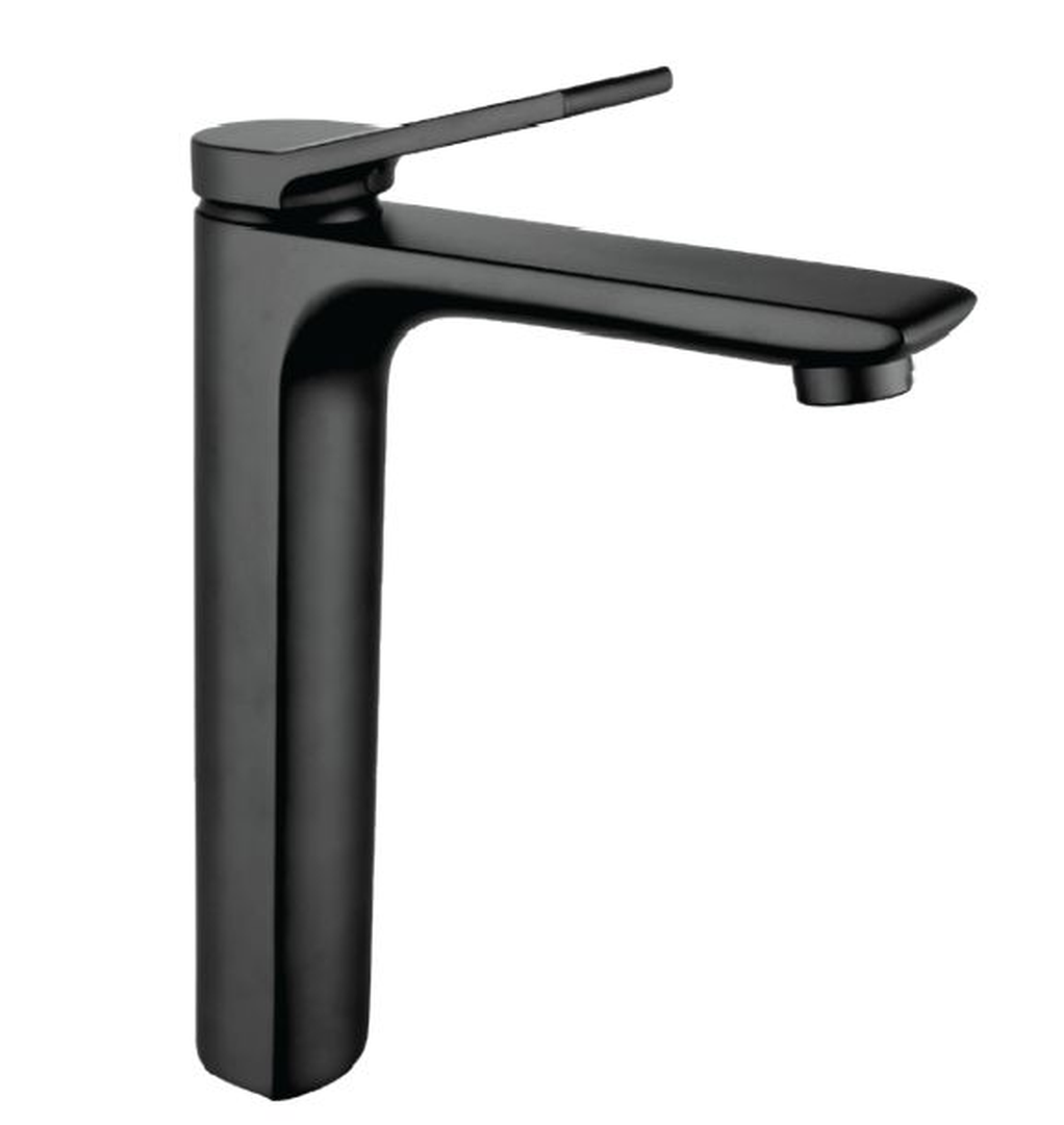 Bijiou Maine Basin Mixer Long Body Black