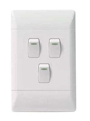 3 Lever 1Way Switch 4x2 Condere