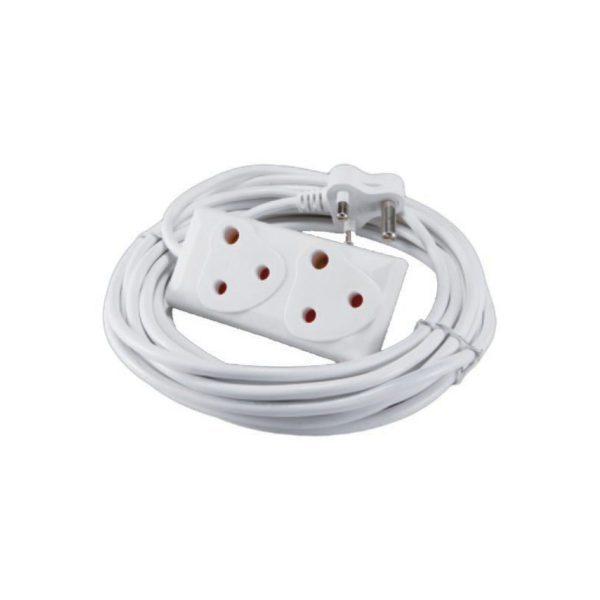 3M Extension Cord, Standard White Colour