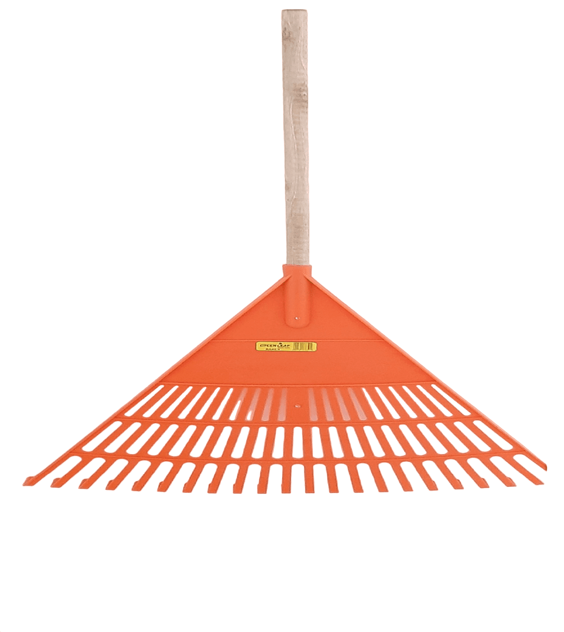 Rake Plastic Big Orange + Handle (Rak006)