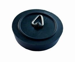 Black  Bath Plug 44Mm (1017.B)