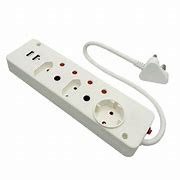 5 Way Multi Plug +USB Reddison