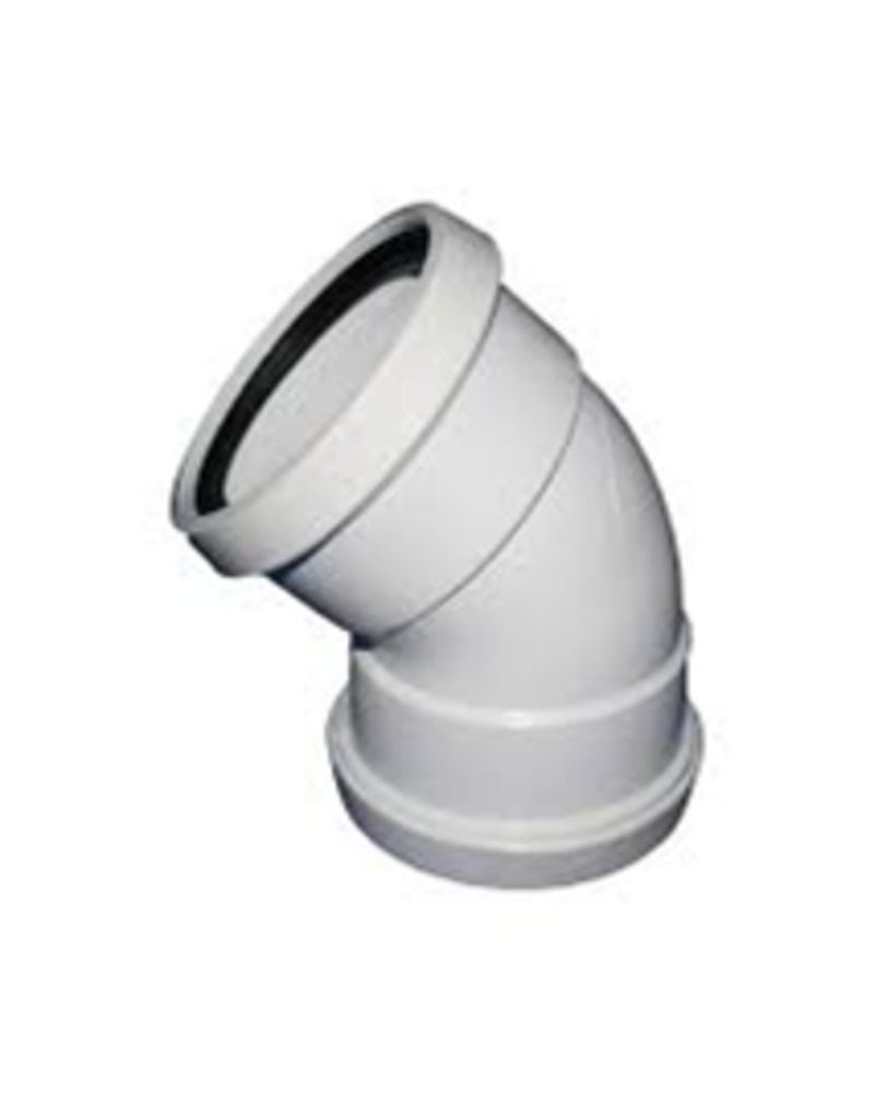 Pvc Sv Pl Bend 110 Mm X 45 (Csvb110X45P)