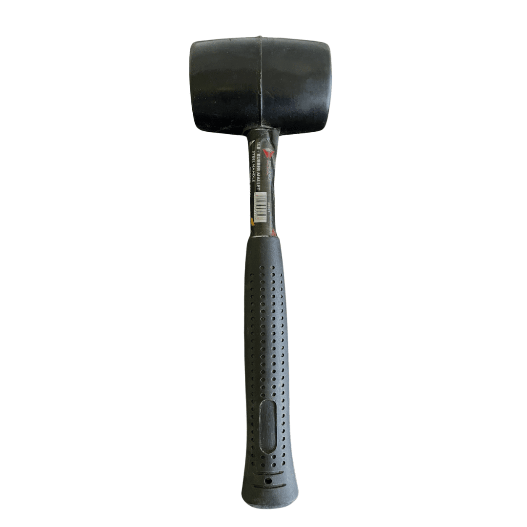 Rubber Mallet Steel Handle 1 Lb (Brmltr)